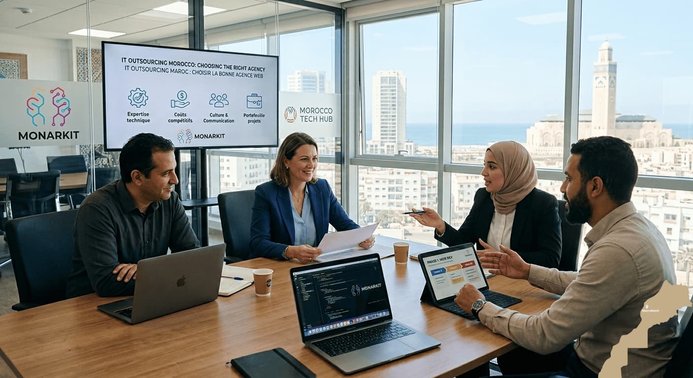 Sous-traitance informatique : choisir une agence web au Maroc